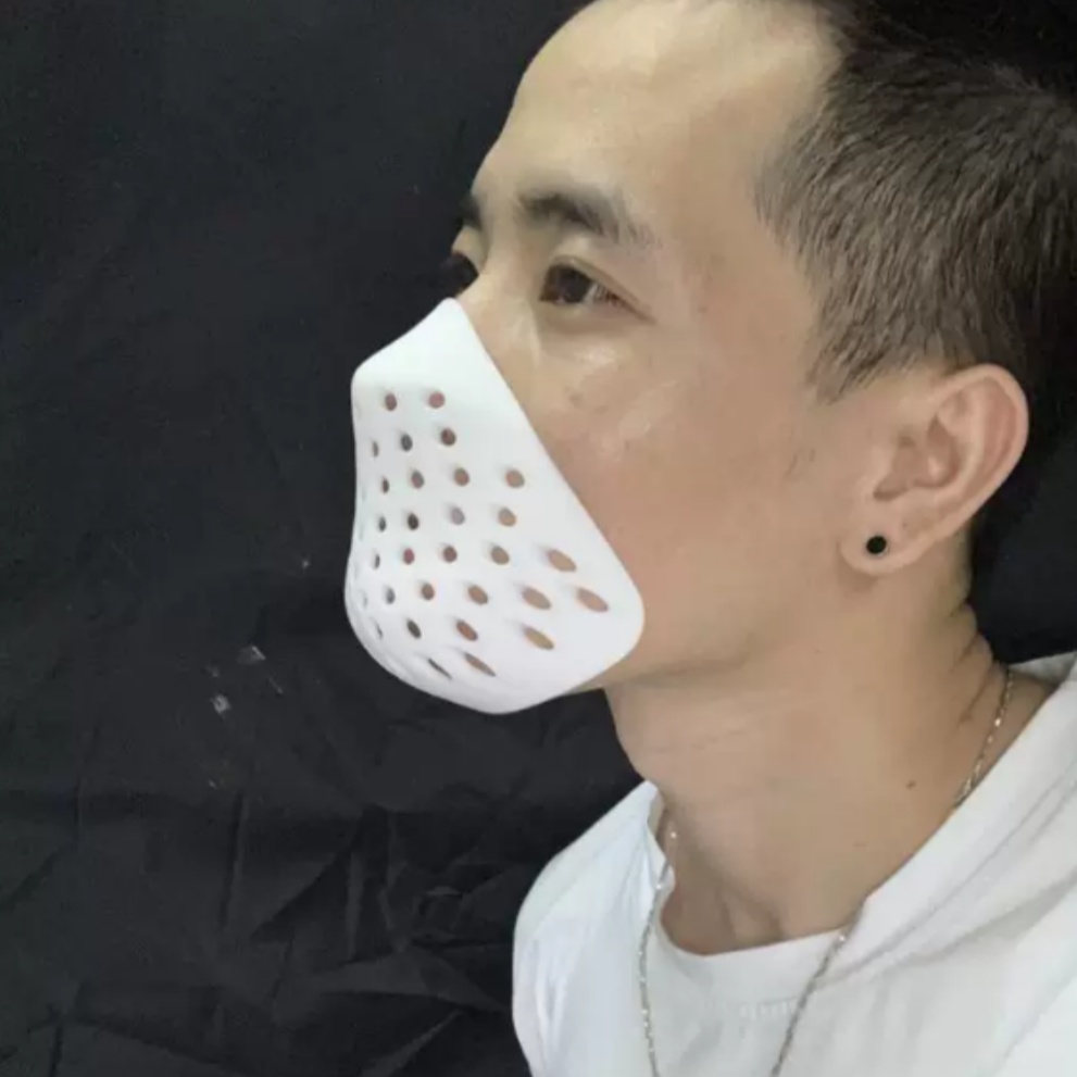 Máscara de media cara 3D de ar - Silicone Mask Bracket reseña y precio