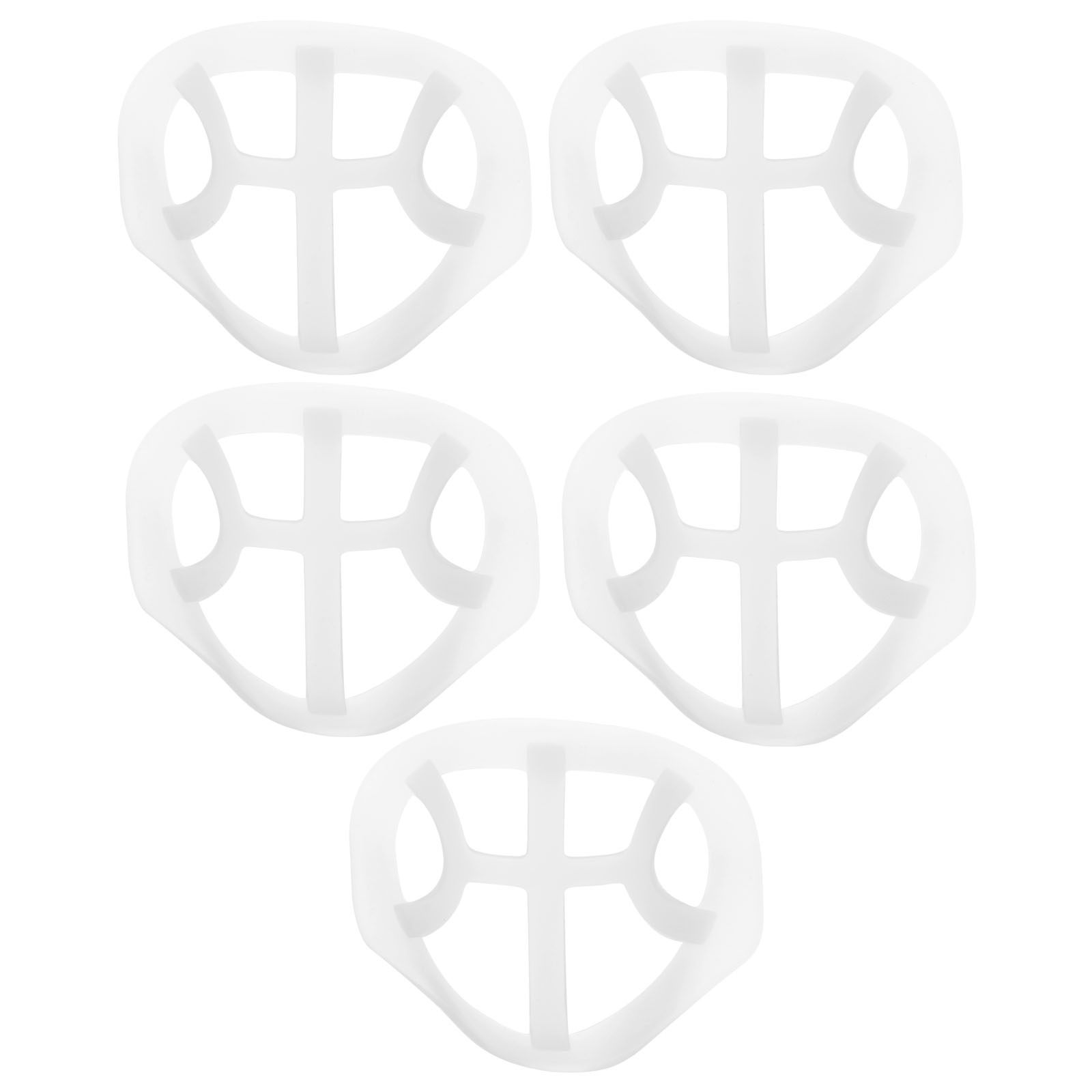 5 unidades de soporte de silic - Silicone Mask Bracket reseña y precio